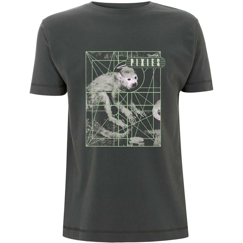 Monkey Grid Slim Fit T-shirt sold by Rockabilia