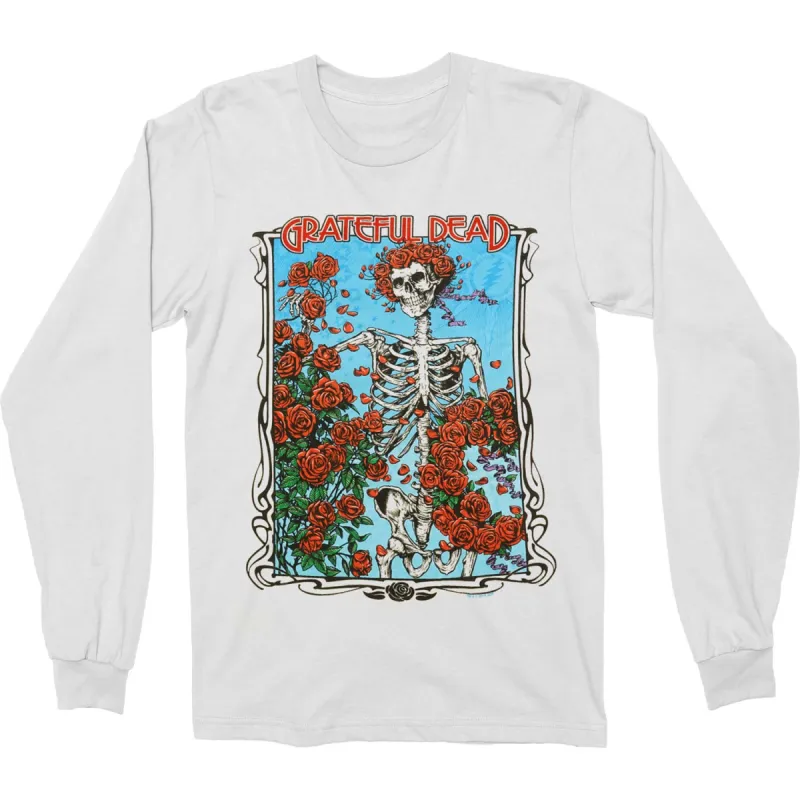 Bertha Wheel & Roses Long Sleeve sold by Rockabilia