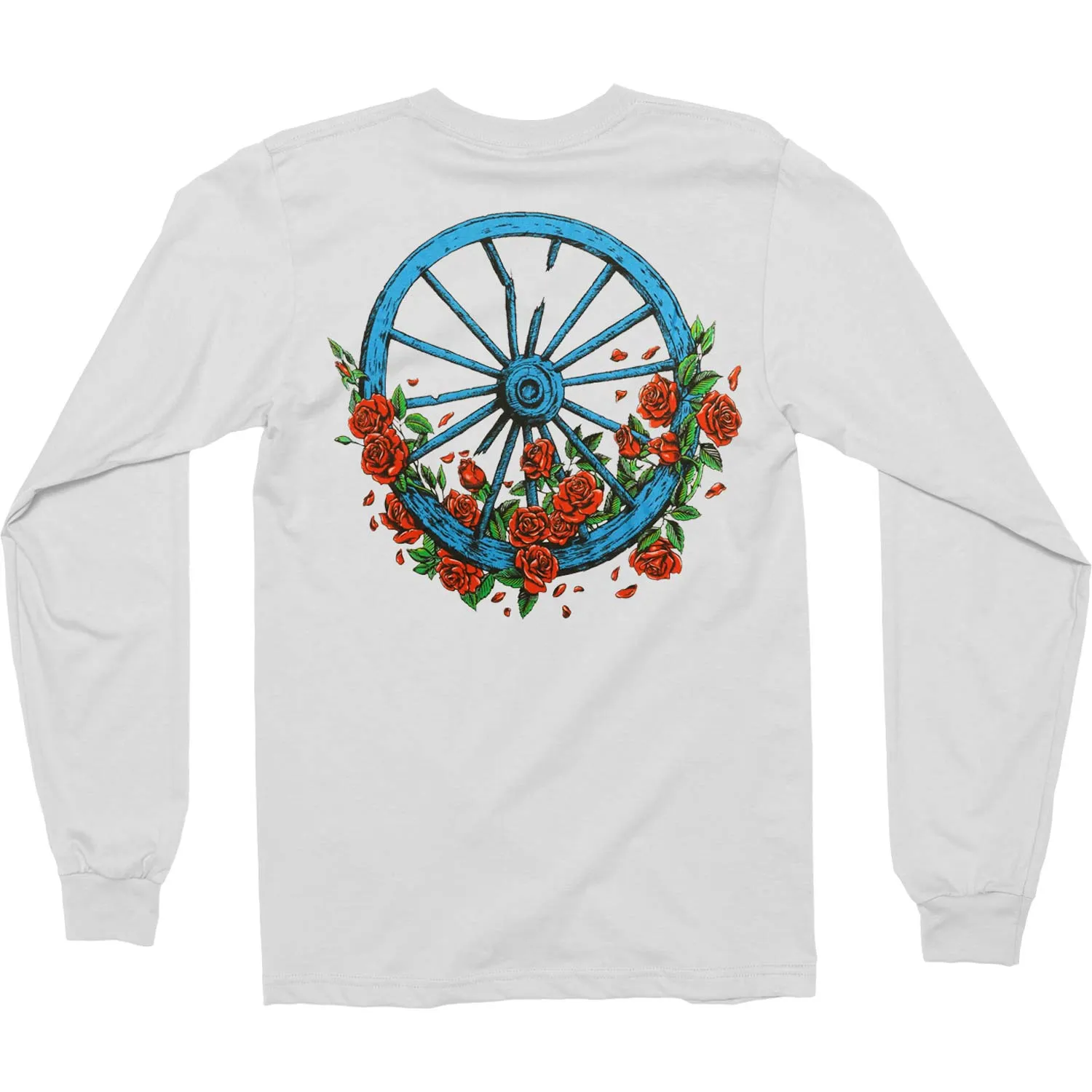 Bertha Wheel & Roses Long Sleeve sold by Rockabilia product image thumbnail 2