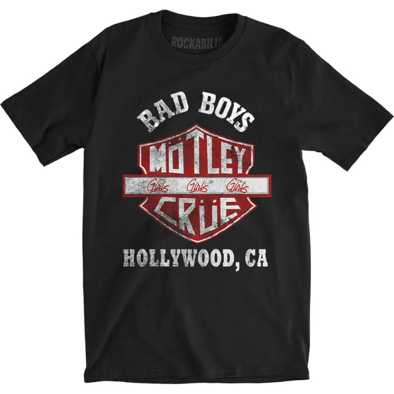 Bad Boys Shield Slim Fit T-shirt sold by Rockabilia