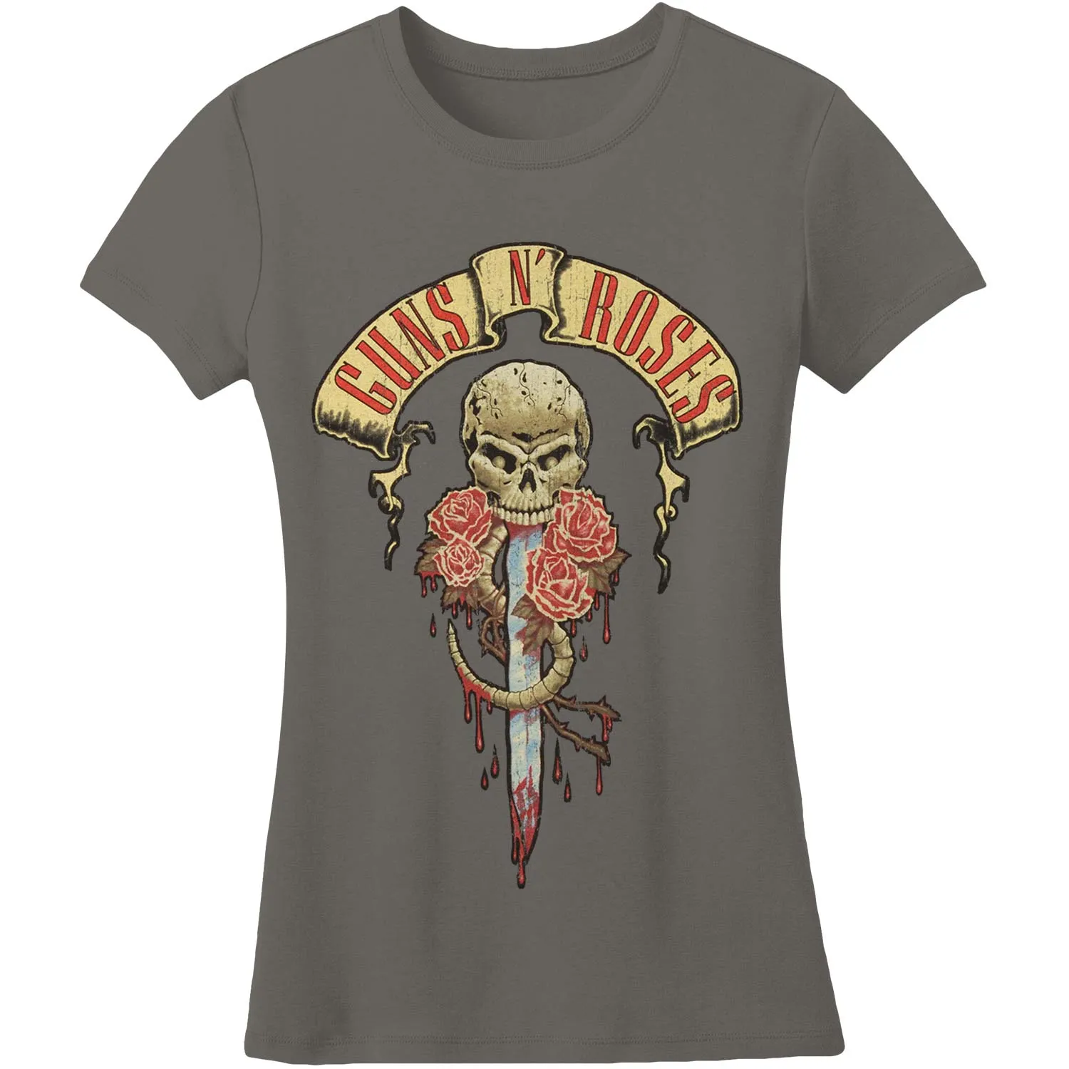 Dripping Dagger Ladies Tee Junior Top sold by Rockabilia