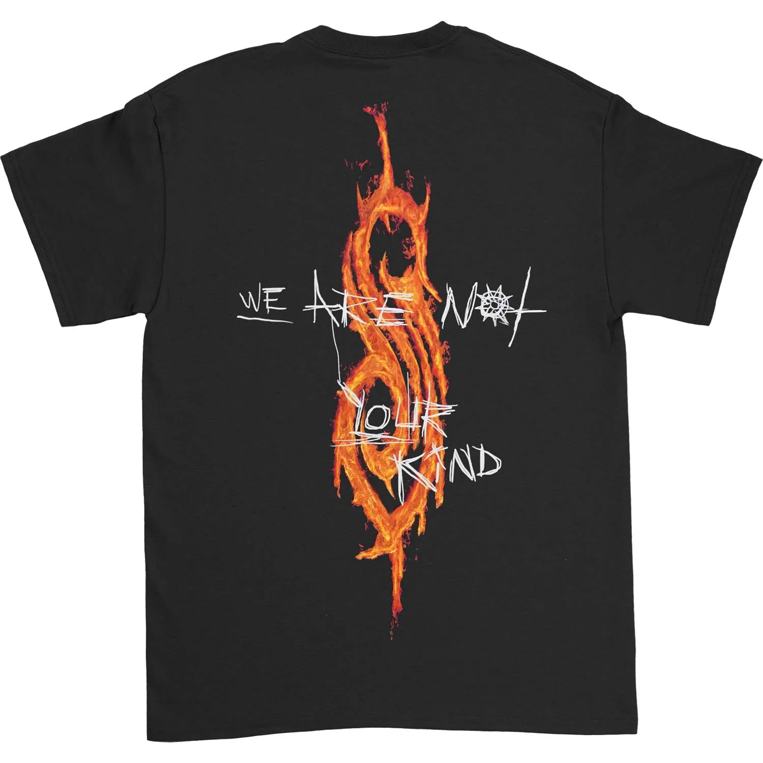 We Are Not Your Kind Fire T-shirt sold by Rockabilia product image thumbnail 2
