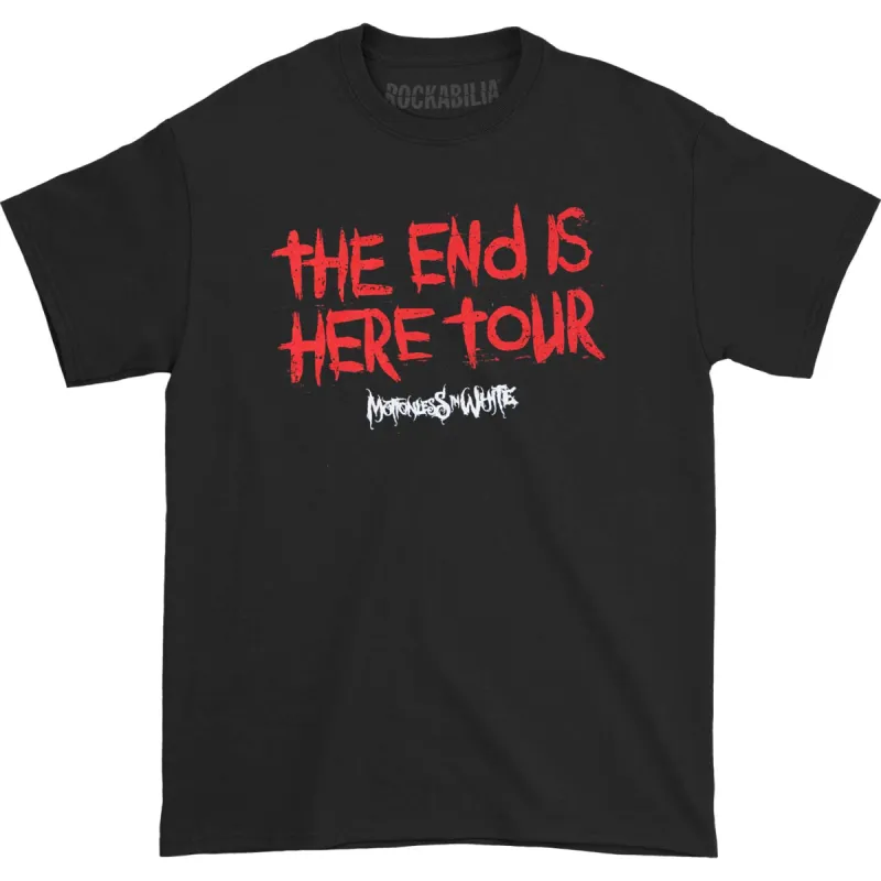 The End Is Here Tour T-shirt sold by Rockabilia