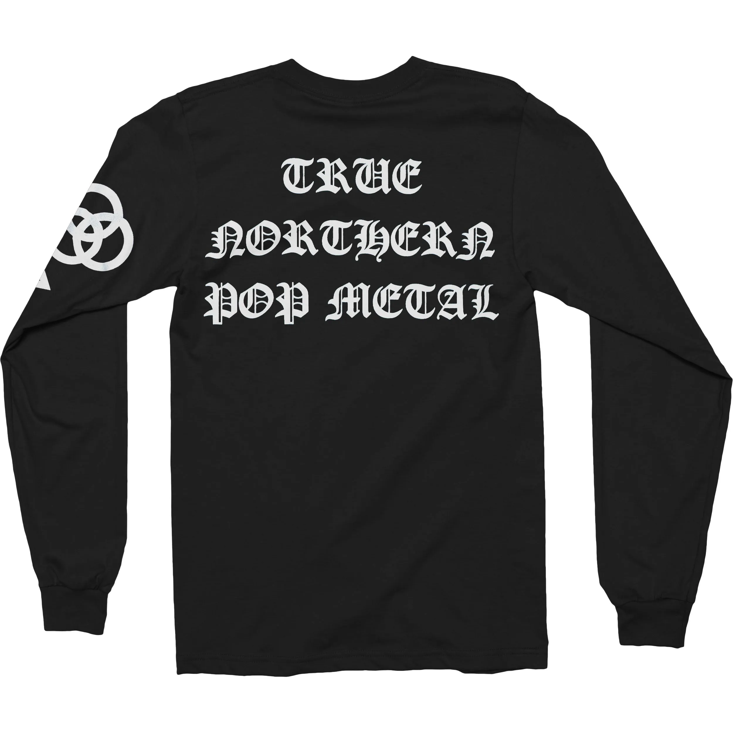 Pop Metal Long Sleeve Tee Long Sleeve sold by Rockabilia product image thumbnail 2