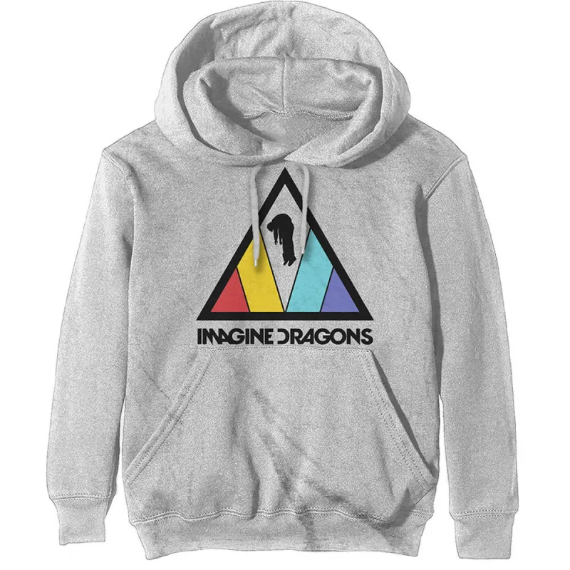 Triangle Logo Hooded Sweatshirt sold by Rockabilia
