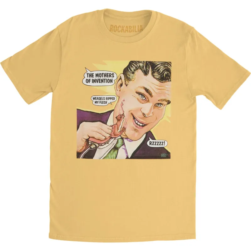 Weasels Ripped My Flesh Slim Fit T-shirt sold by Rockabilia