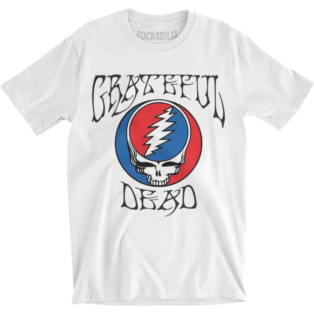 Logo/Steal Your Face Slim Fit T-shirt sold by Rockabilia