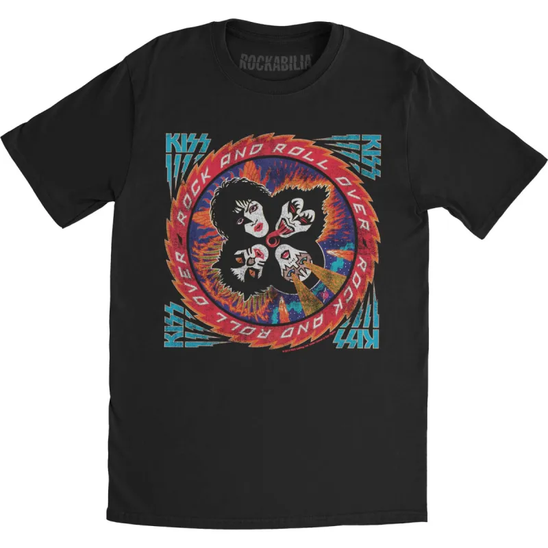 Rock And Roll Over Slim Fit T-shirt sold by Rockabilia