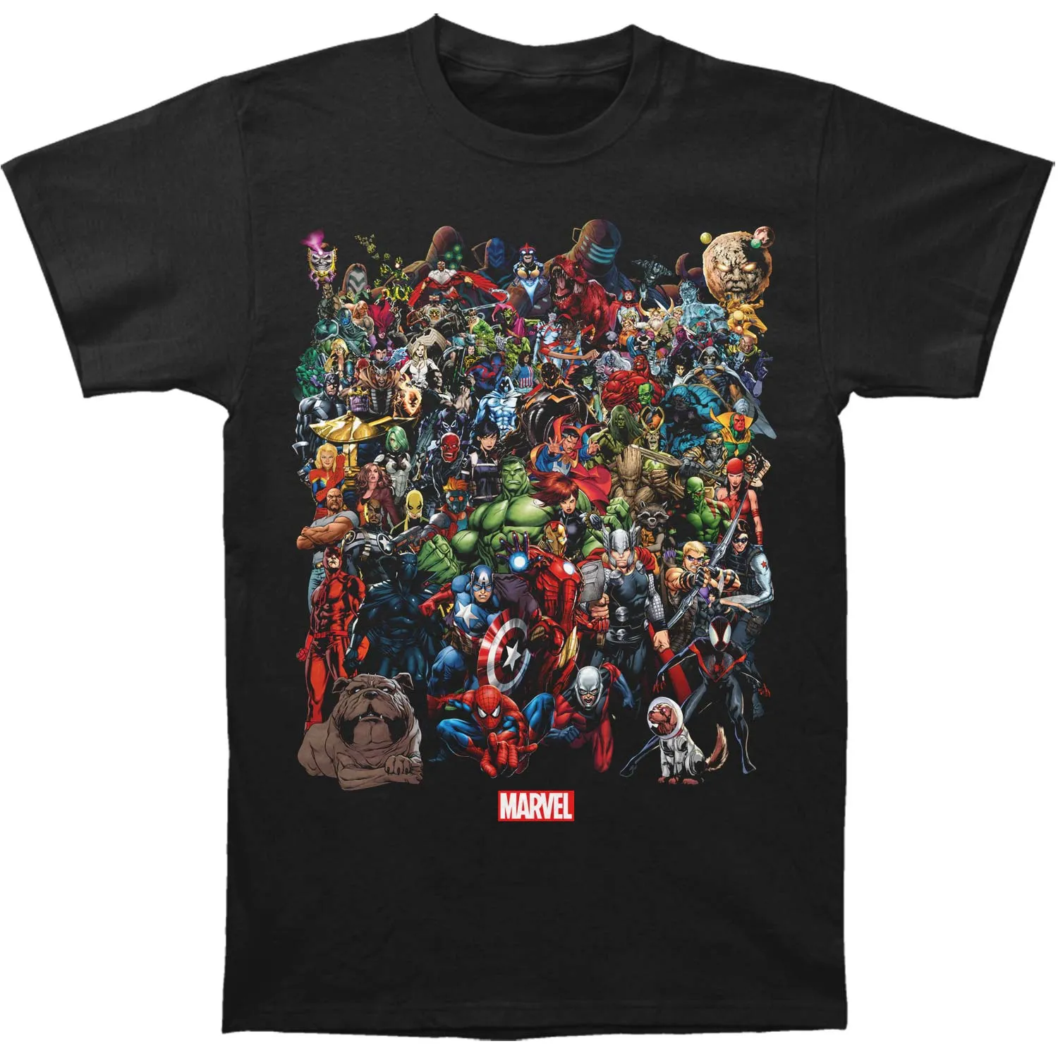 Marvel Universe T-shirt sold by Rockabilia