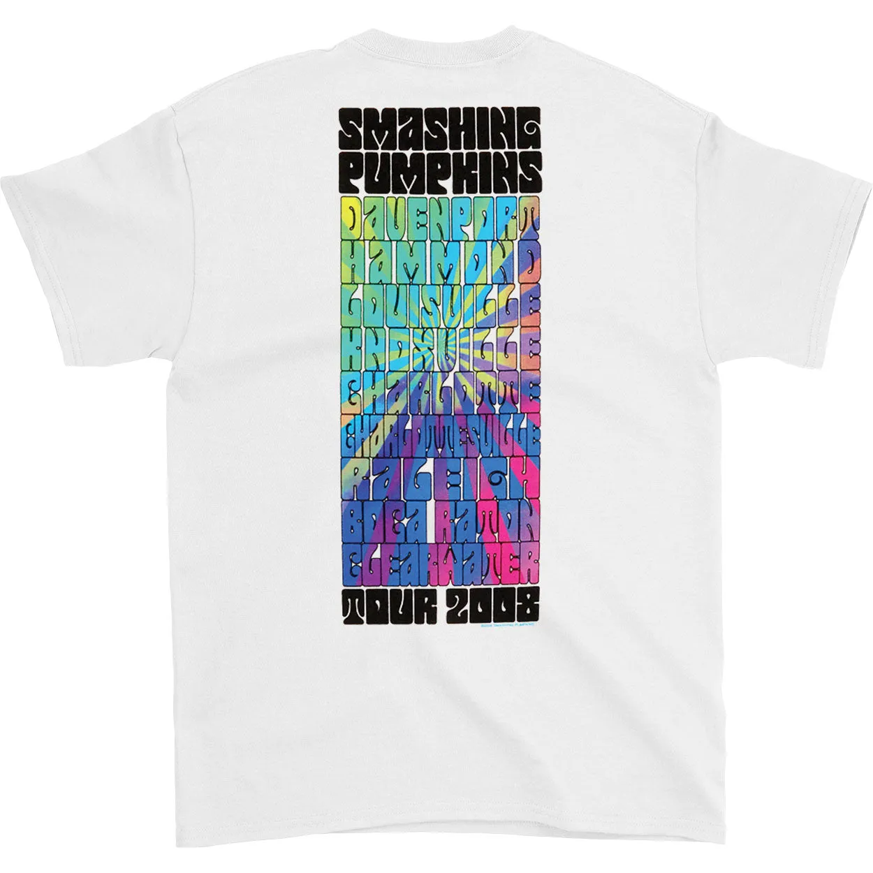 Poster 2008 Tour T-shirt sold by Rockabilia product image thumbnail 2