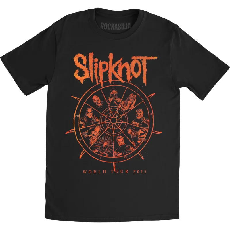 World Tour 2015 T-shirt sold by Rockabilia