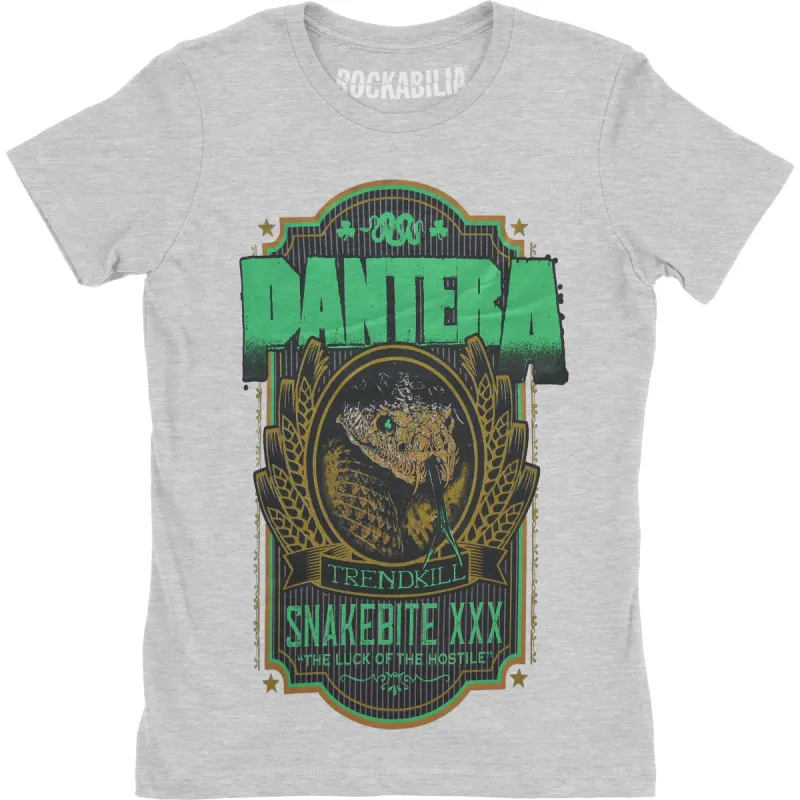 Snakebite XXX Label Ladies T-Shirt Junior Top sold by Rockabilia