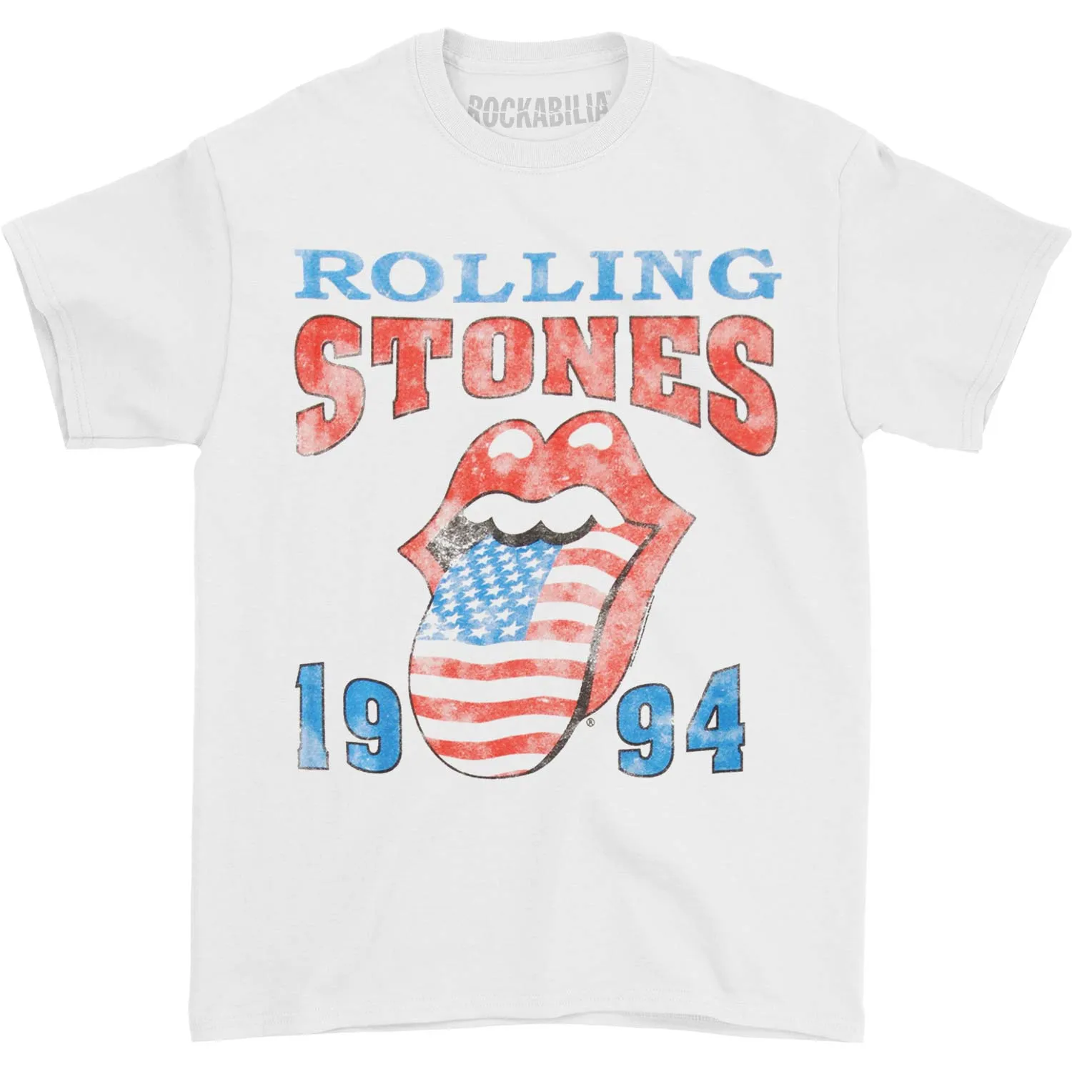 The Rolling Stones 1994 Stones T-shirt sold by Rockabilia