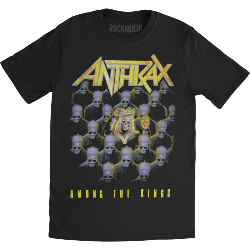 Among The Kings World Tour 2018 Slim Fit T-shirt sold by Rockabilia