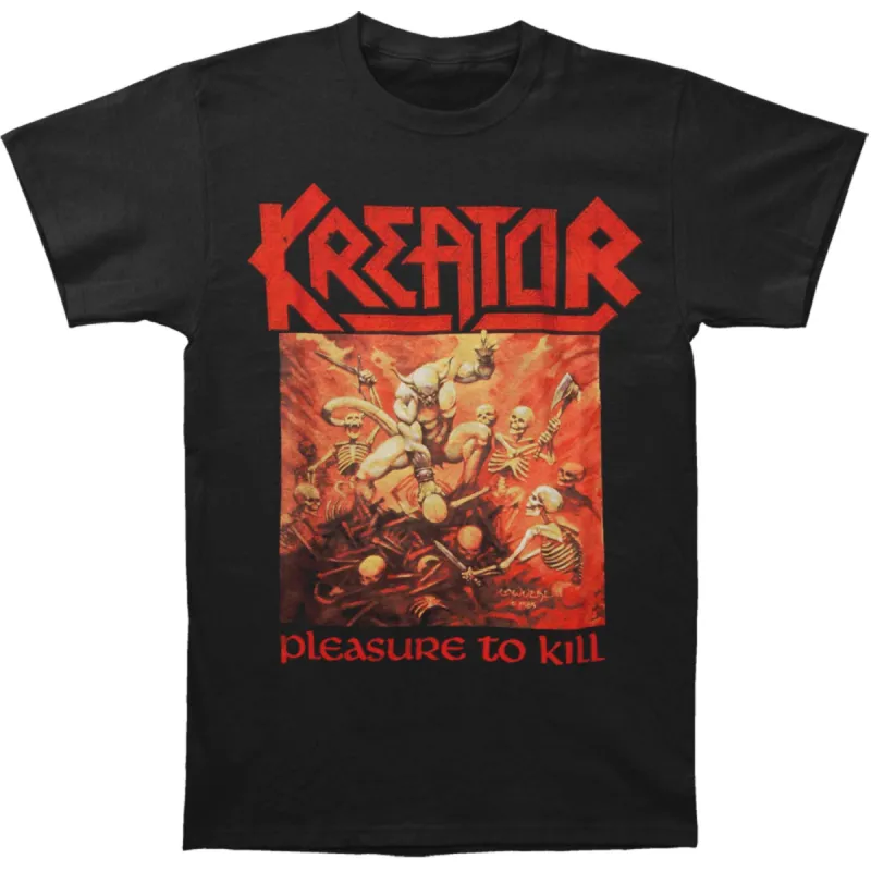 Pleasure To Kill Tee T-shirt sold by Rockabilia