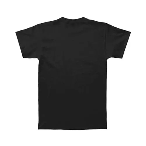 New Logo (White on Black) T-shirt sold by Rockabilia product image thumbnail 2