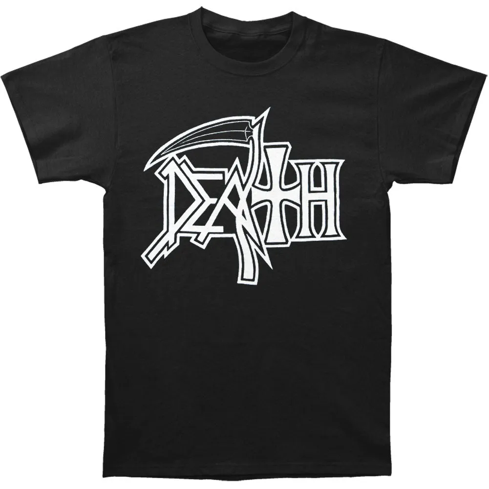 New Logo (White on Black) T-shirt sold by Rockabilia