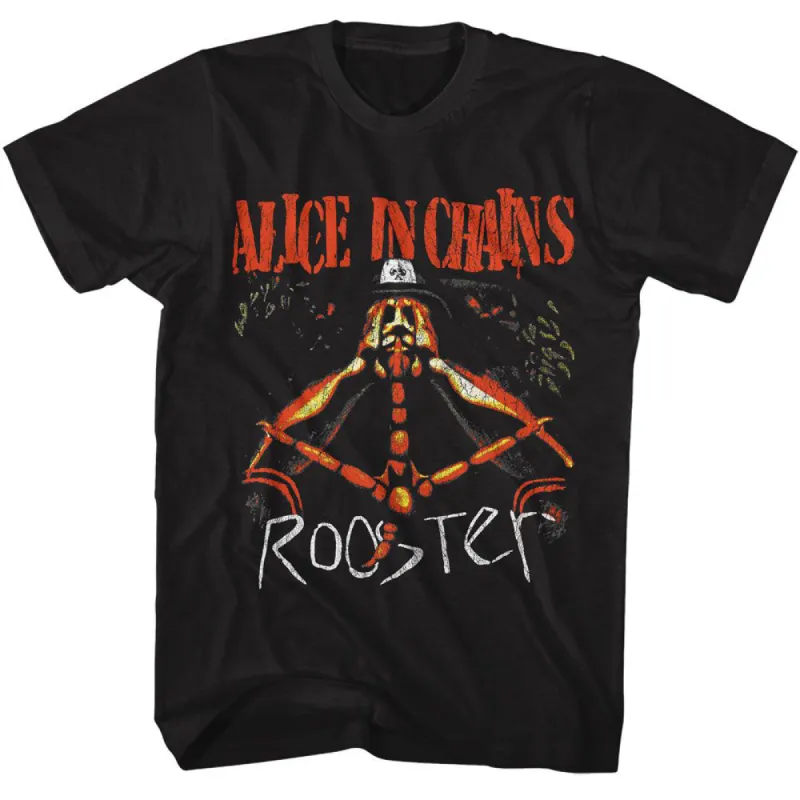 Alice In Chains Rooster T-shirt sold by Rockabilia