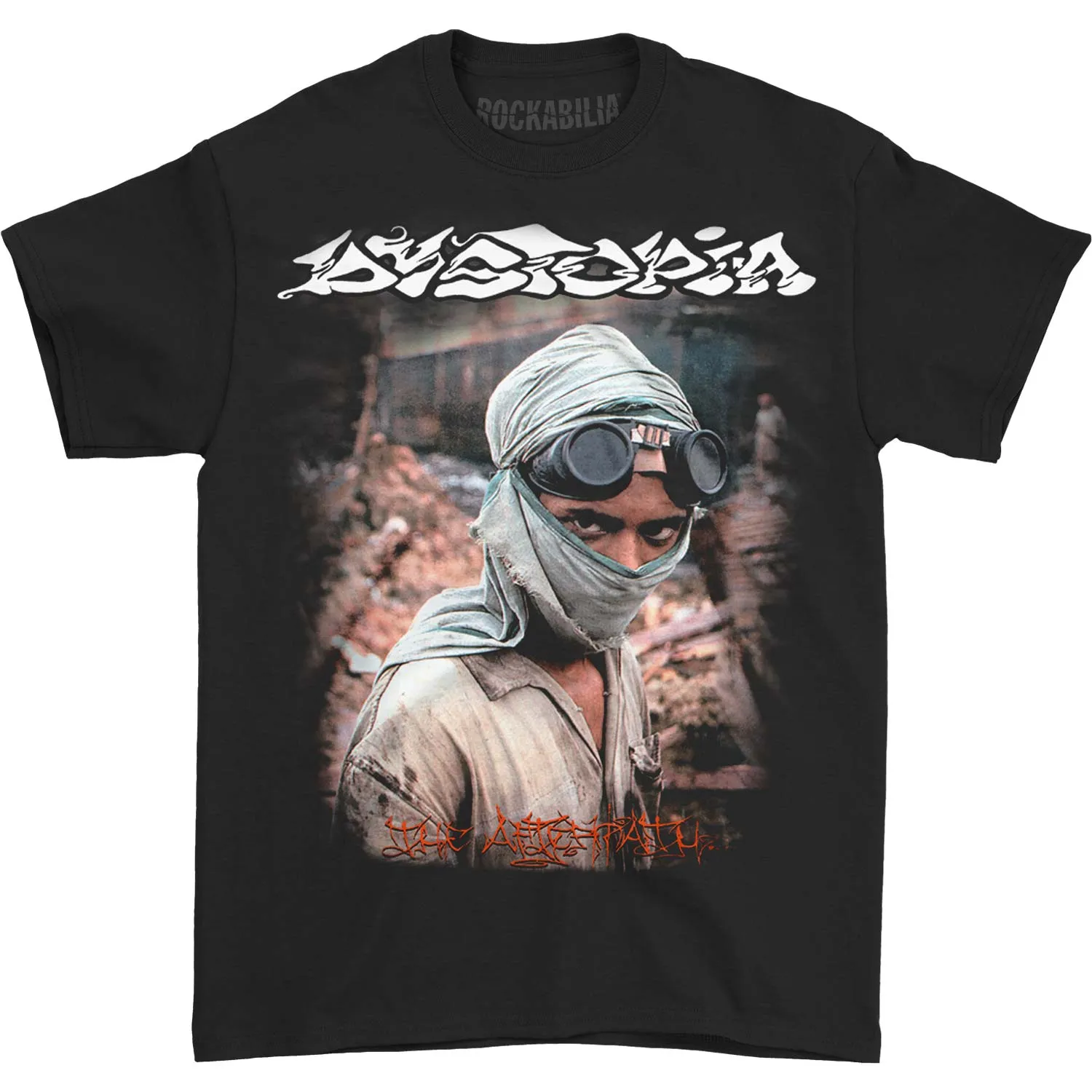 Aftermath T-shirt sold by Rockabilia