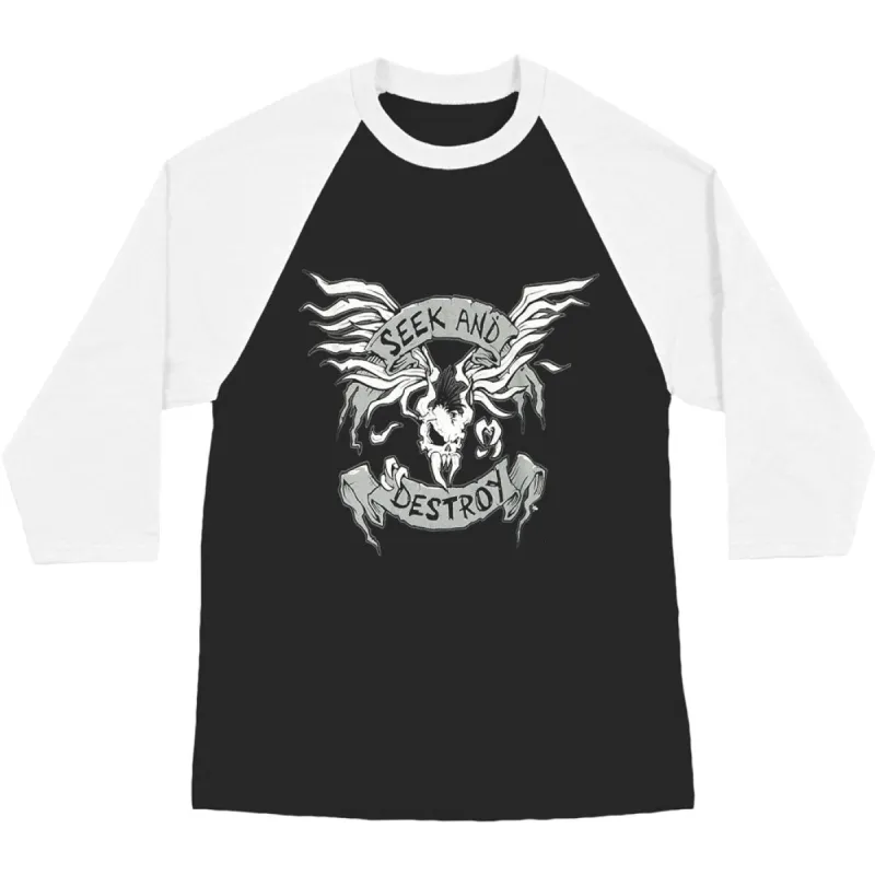 Seek & Destroy 09 (San Rafael) Raglan Baseball Jersey sold by Rockabilia