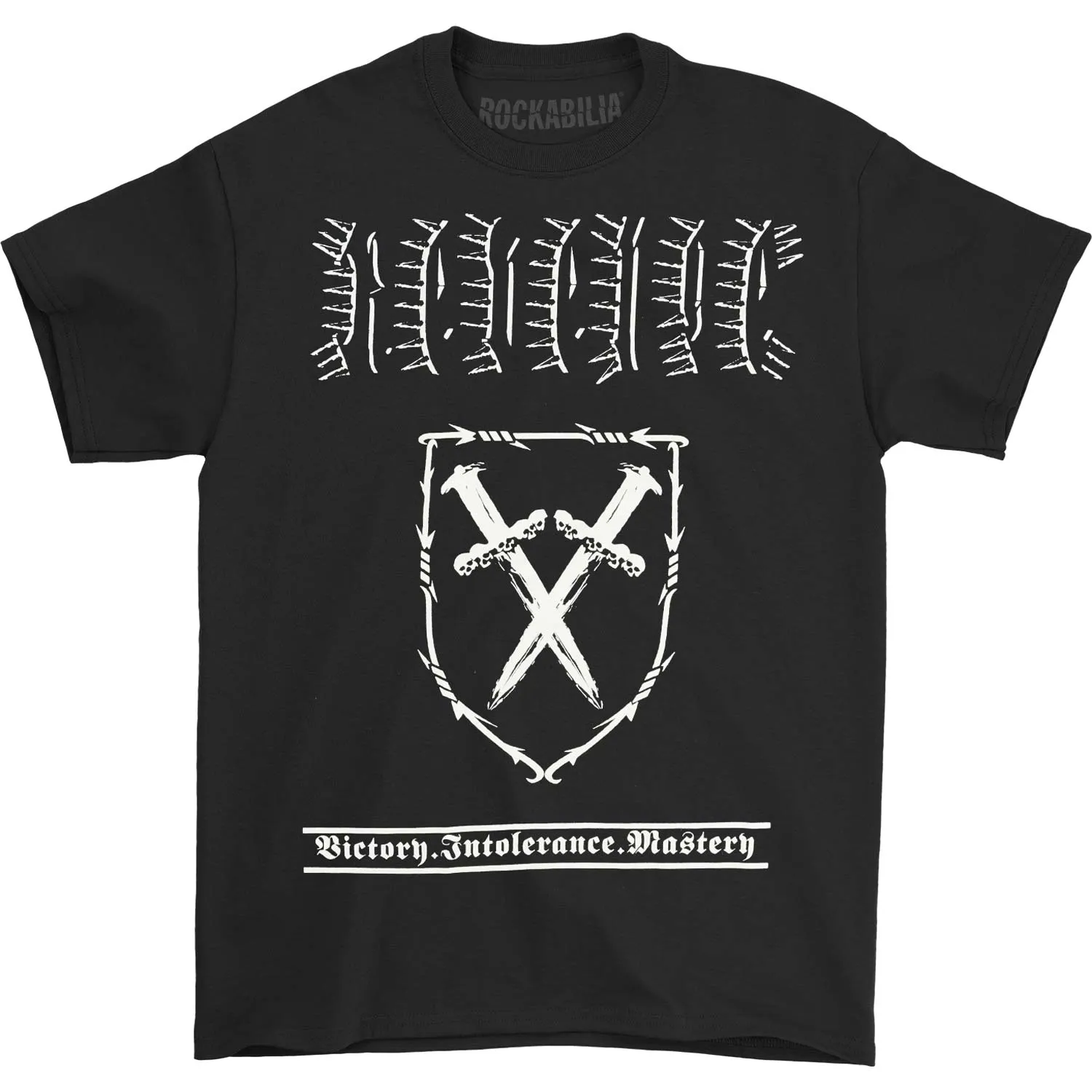 Victory Intolerance Mastery T-shirt sold by Rockabilia