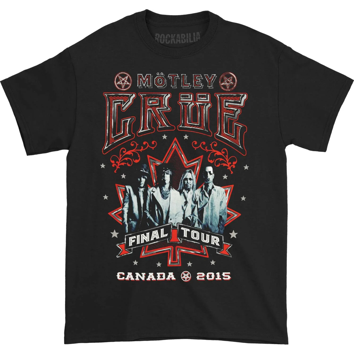 2015 Canada Tour T-shirt sold by Rockabilia