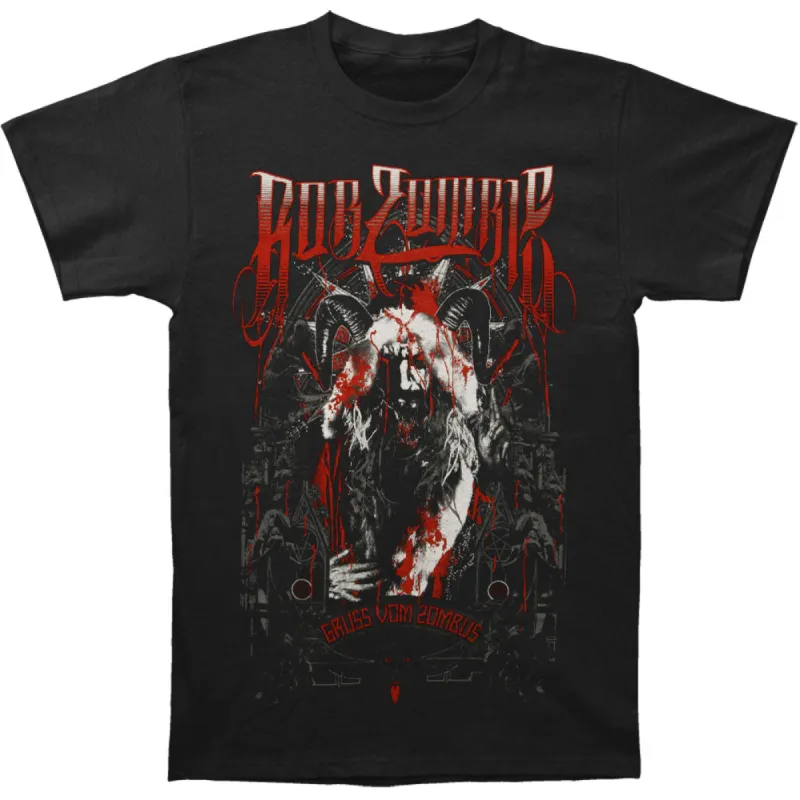 Krampus Zombie T-shirt sold by Rockabilia