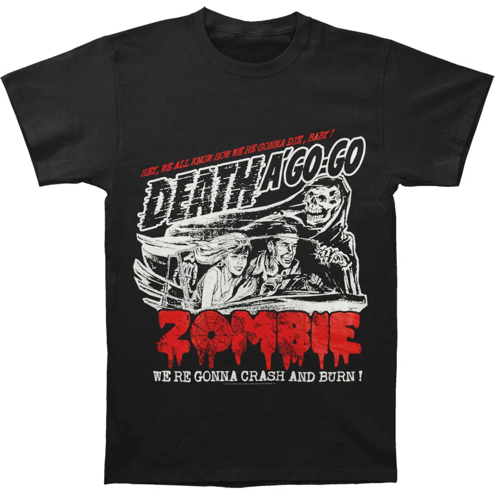 Zombie Crash Slim Fit T-shirt sold by Rockabilia