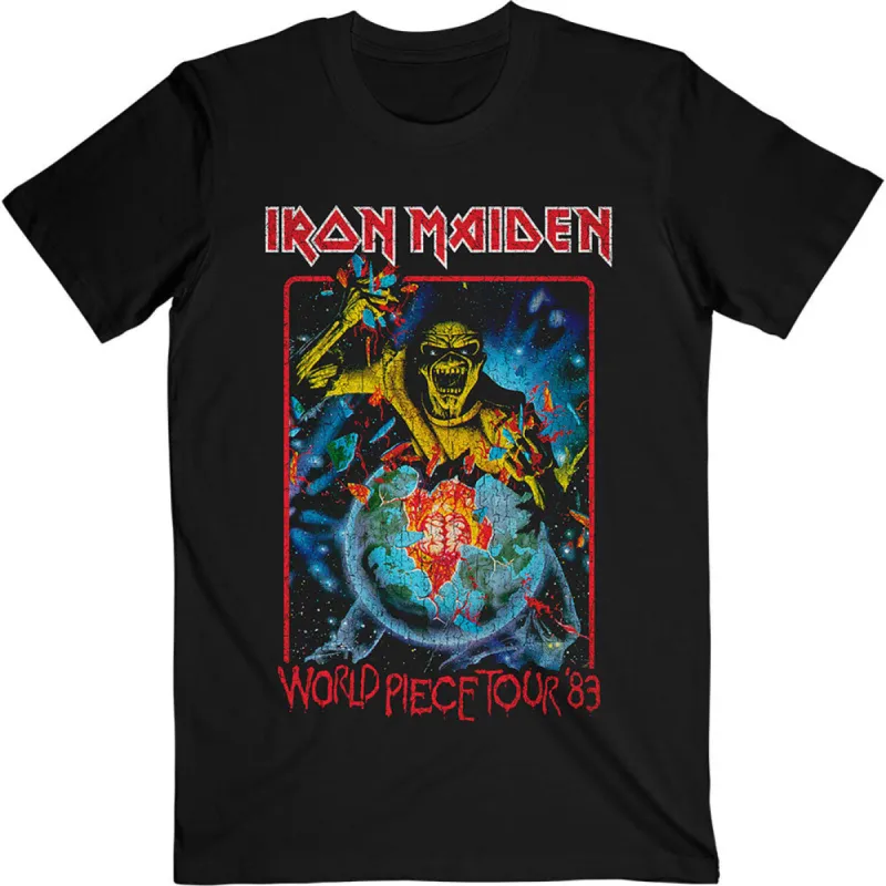 World Piece Tour '84 V.1. Slim Fit T-shirt sold by Rockabilia