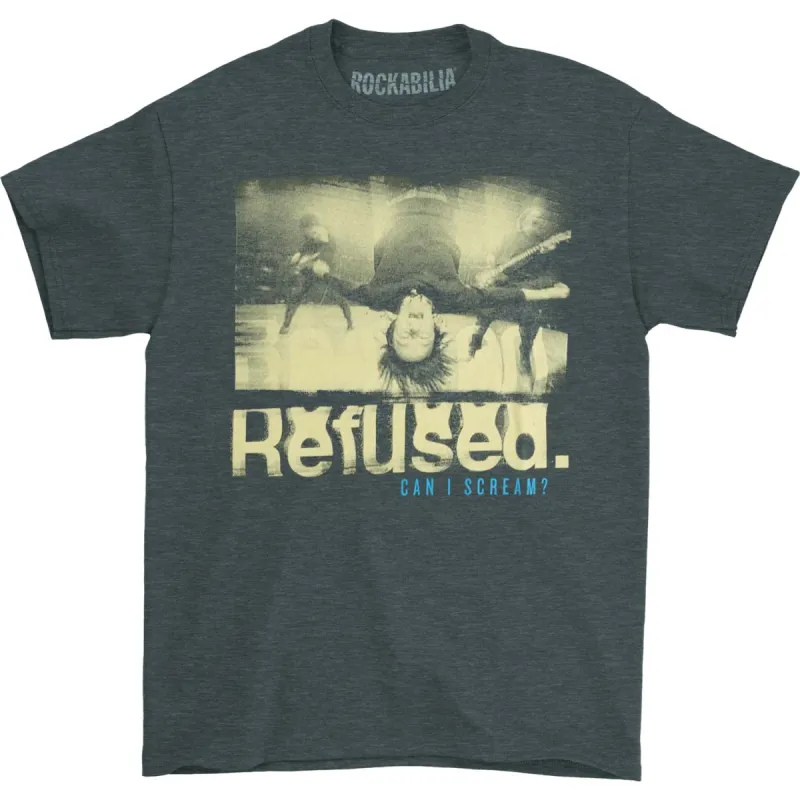 Can I Scream Tee (Black) T-shirt sold by Rockabilia