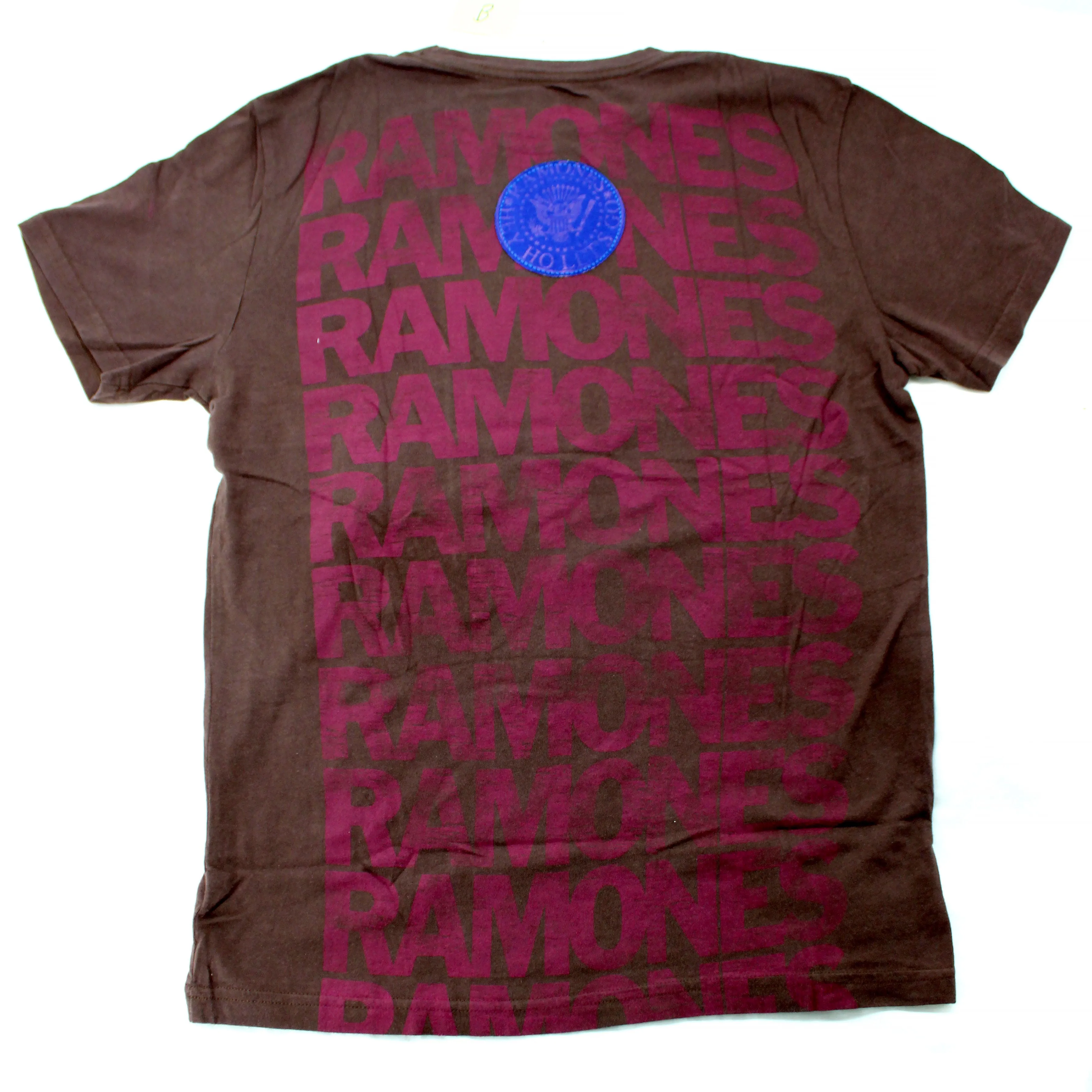 The Ramones Johnny Embroidered SWAG Tee Vintage T-shirt sold by Rockabilia product image thumbnail 2