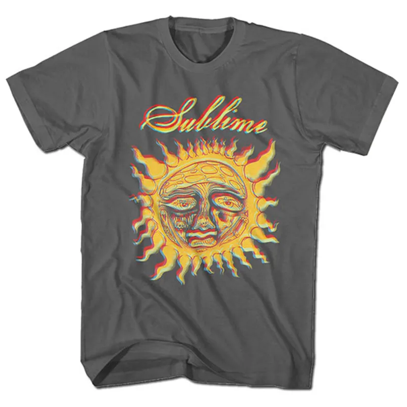 Yellow Sun Slim Fit T-shirt sold by Rockabilia