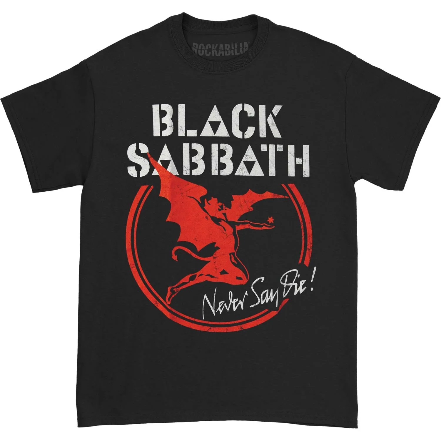 Arch Angel Never Say Die T-shirt sold by Rockabilia