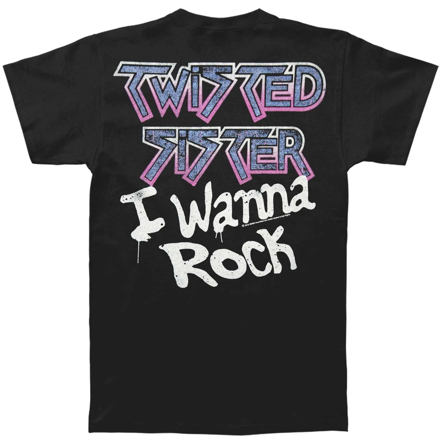 I Wanna Rock T-shirt sold by Rockabilia product image thumbnail 2