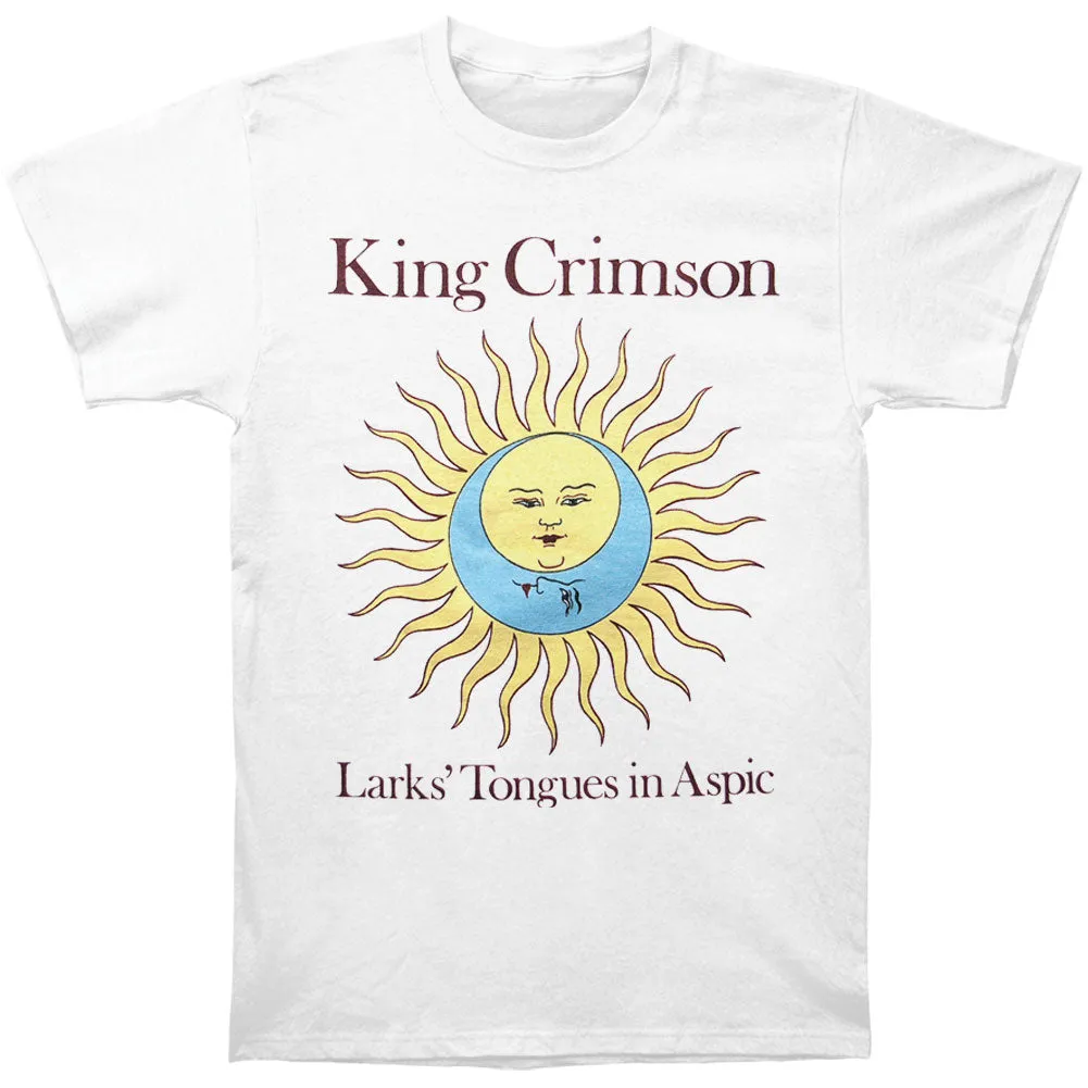 Larks' Tongues in Aspic (white with album text) T-shirt sold by Rockabilia