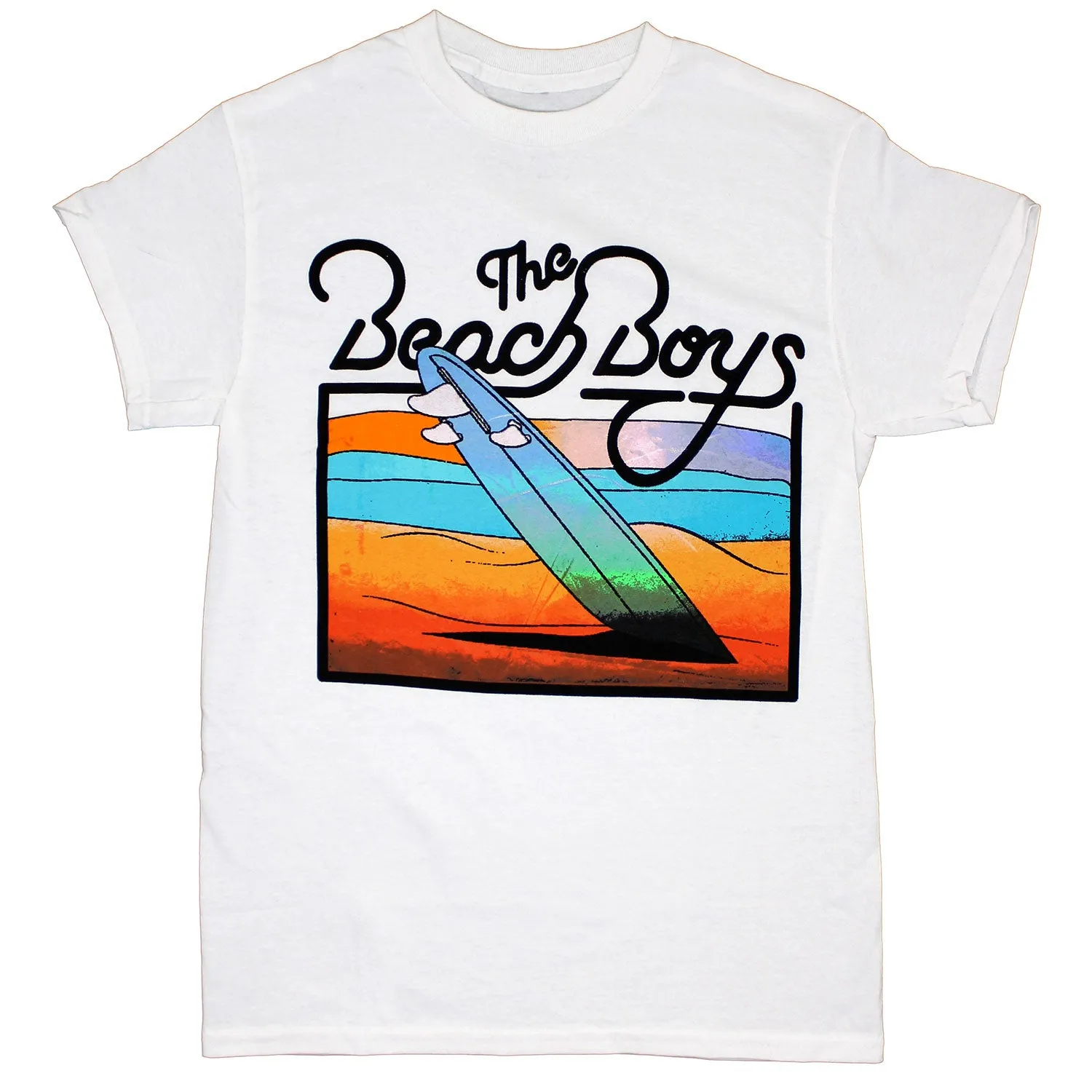 Sunset Surfboard T-shirt sold by Rockabilia