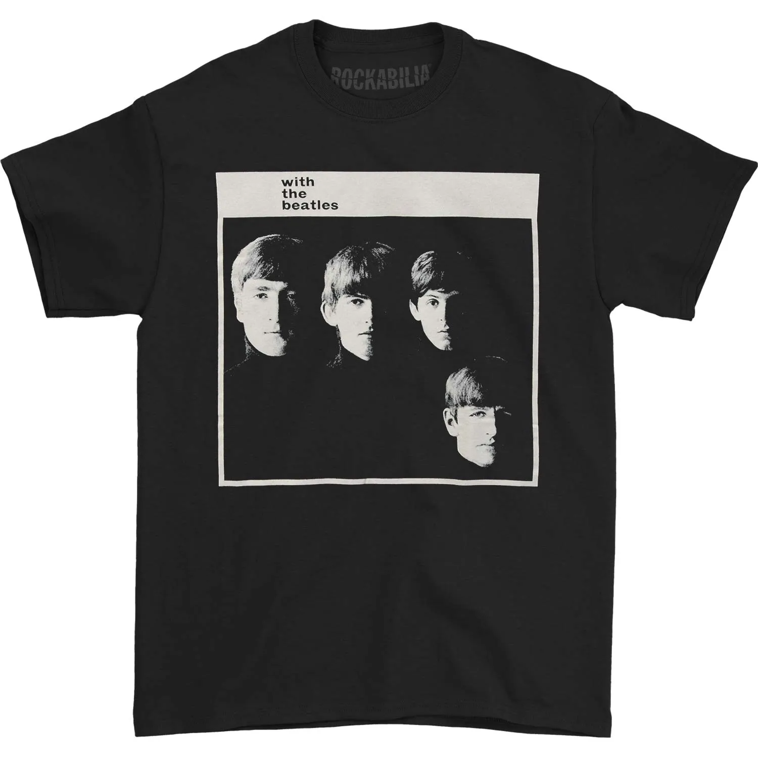 With The Beatles T-shirt sold by Rockabilia