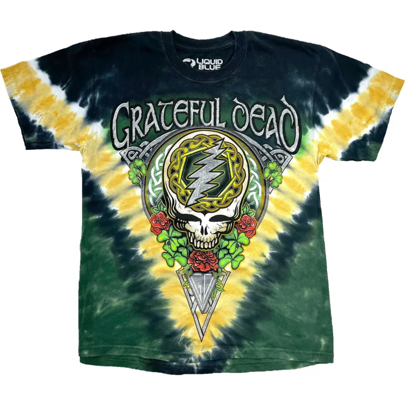 GD Shamrock V Tie Dye T-shirt sold by Rockabilia