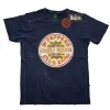 Sgt Pepper Drum Snow Wash T-Shirt Vintage T-shirt sold by Rockabilia