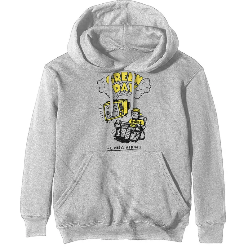 Longview Doodle Hooded Sweatshirt made by Green Day