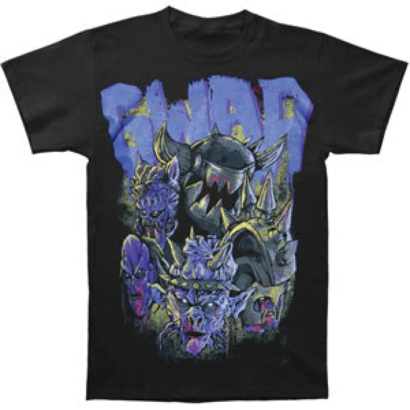 Destroyers Black w/ Purple T-shirt made by Rockabilia