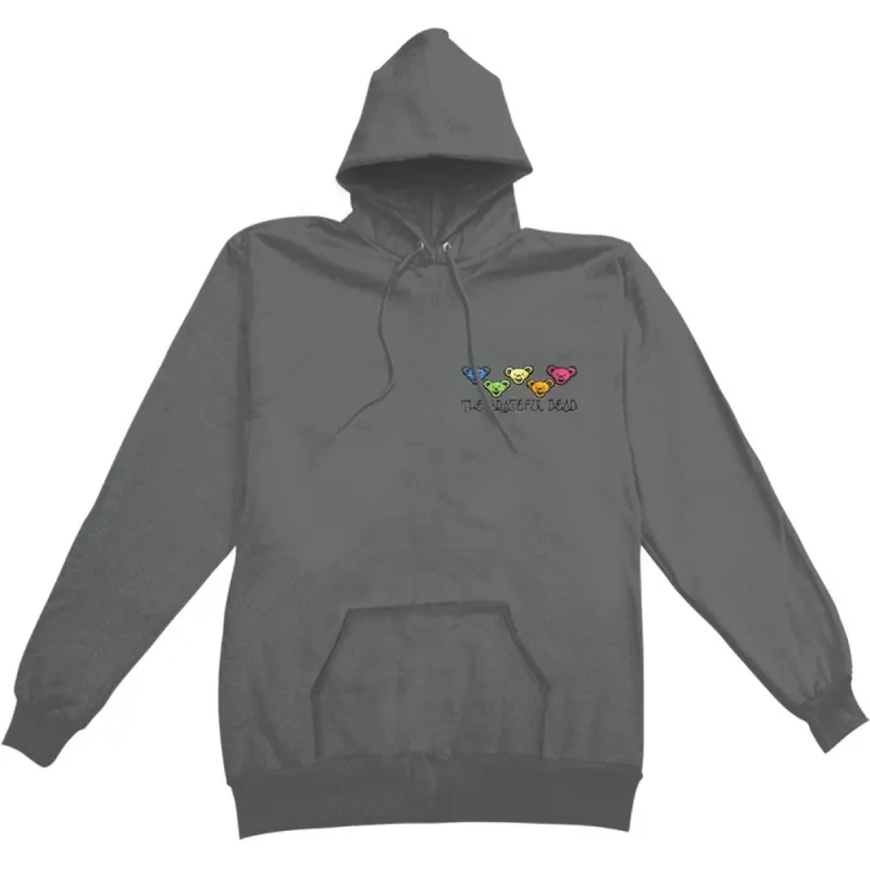 Bear Embroidered Hoodie Hooded Sweatshirt sold by Rockabilia