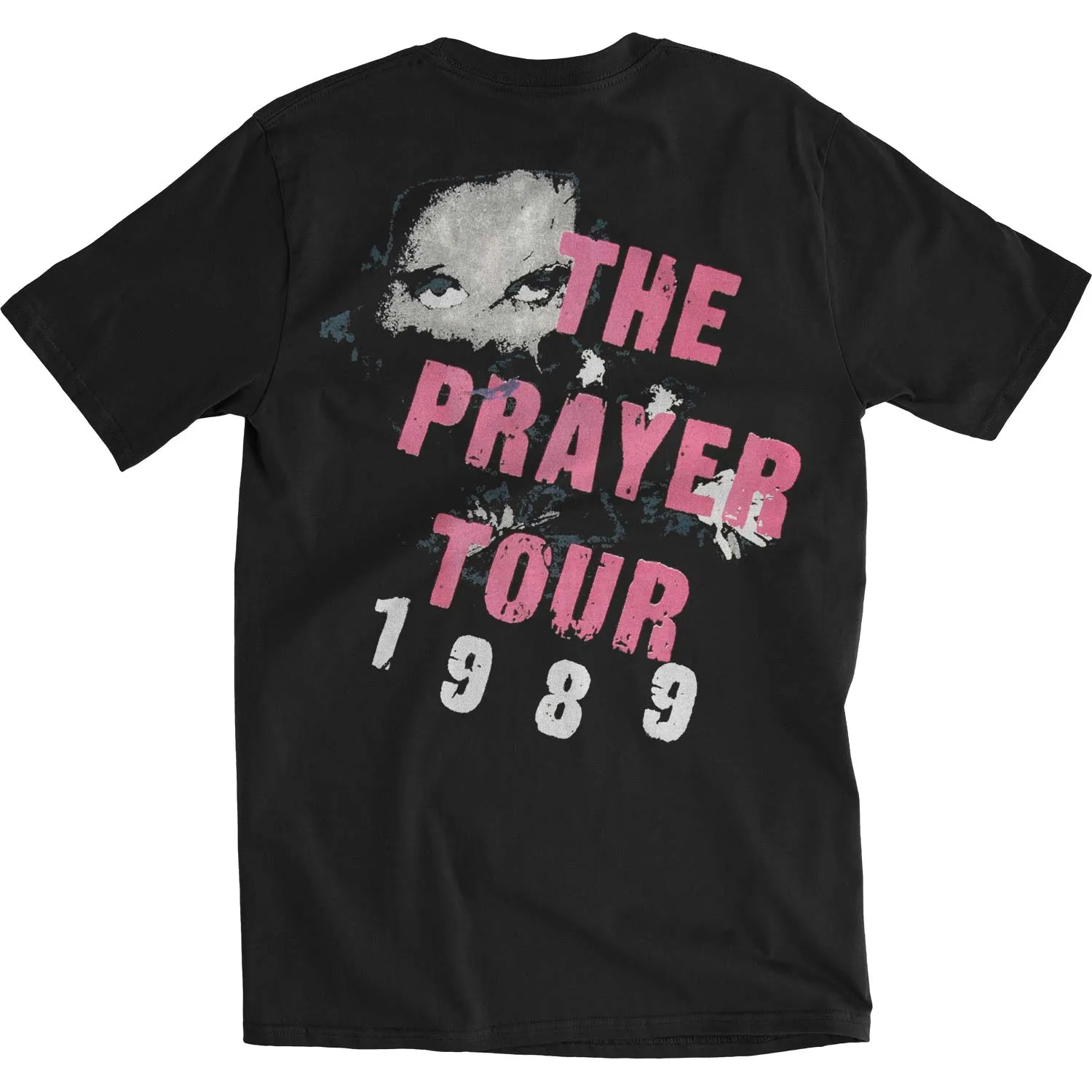 The Prayer Tour 1989 Slim Fit T-shirt sold by Rockabilia product image thumbnail 2