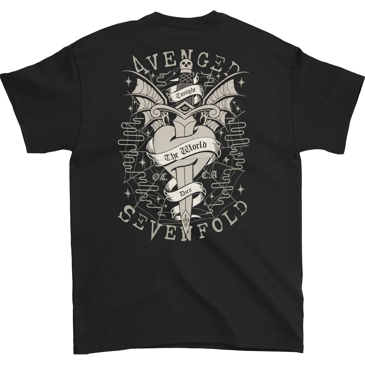 Avenged Sevenfold Cloak & Dagger T-shirt sold by Rockabilia product image thumbnail 2