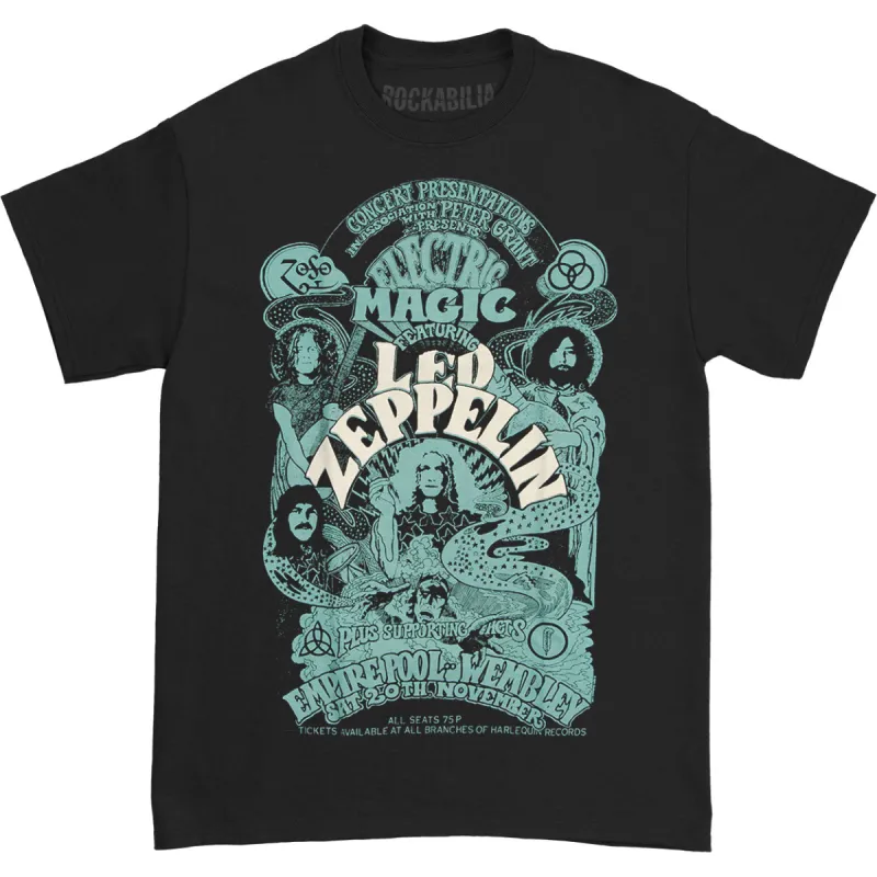 Electric Magic Black Tee T-shirt sold by Rockabilia