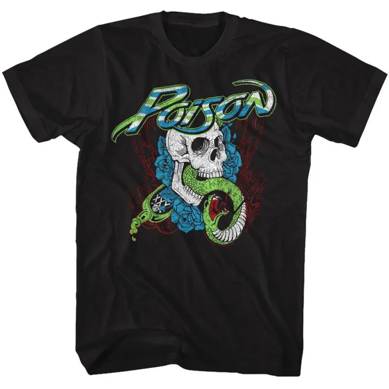 Poison T-shirt sold by Rockabilia