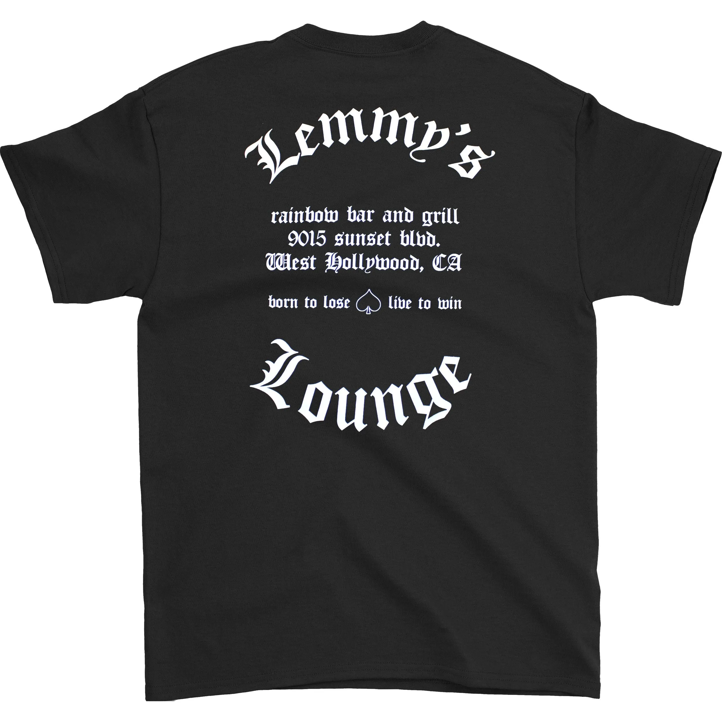 England Lemmy's Lounge Tee T-shirt sold by Rockabilia product image thumbnail 2