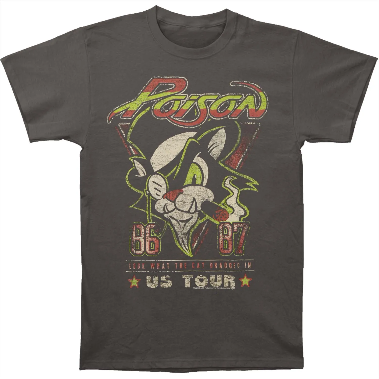 Poison Snake T-shirt sold by Rockabilia