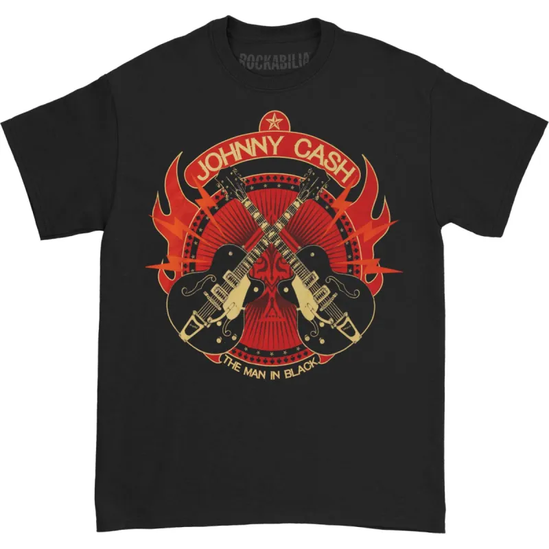 MIB Electric Guitars Black T-Shirt T-shirt sold by Rockabilia