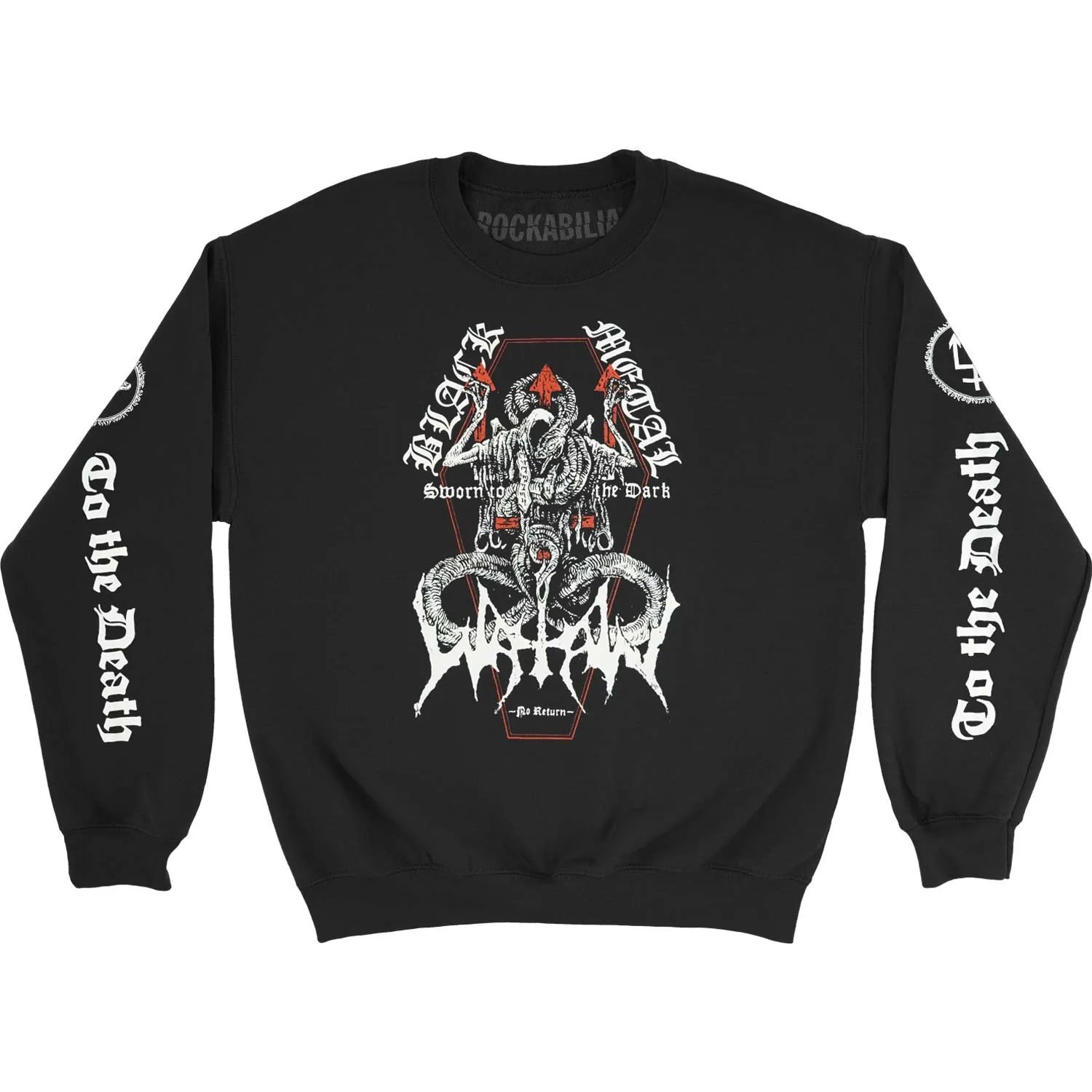 Sworn To The Dark Crewneck Sweatshirt sold by Rockabilia
